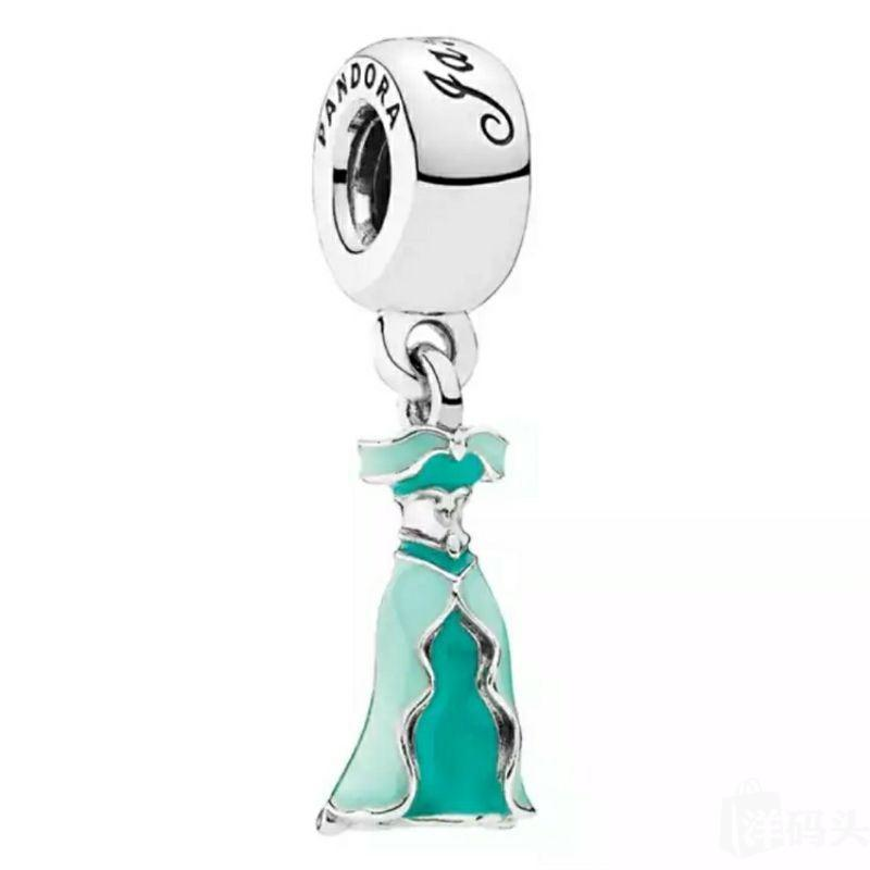 jasmine's dress pandora sterling silver charm