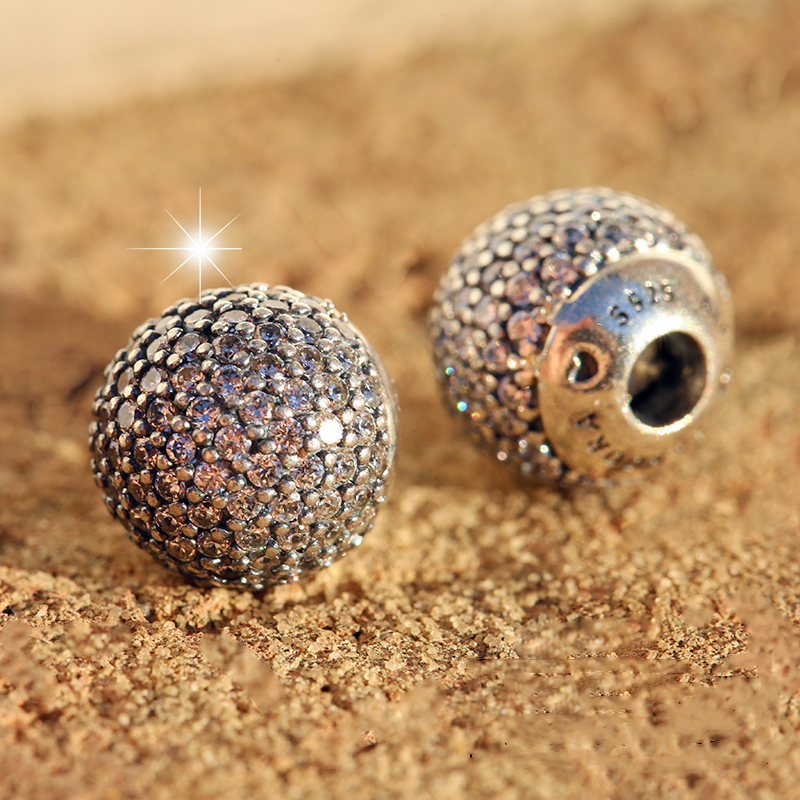 pandora pave open bangle caps