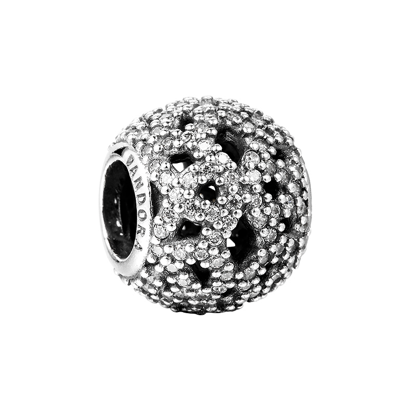 pandora charm - s925 ale -sparkling openwork lace
