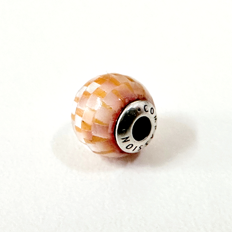 pandora essence compassion, pink mother-of-pear mosaic