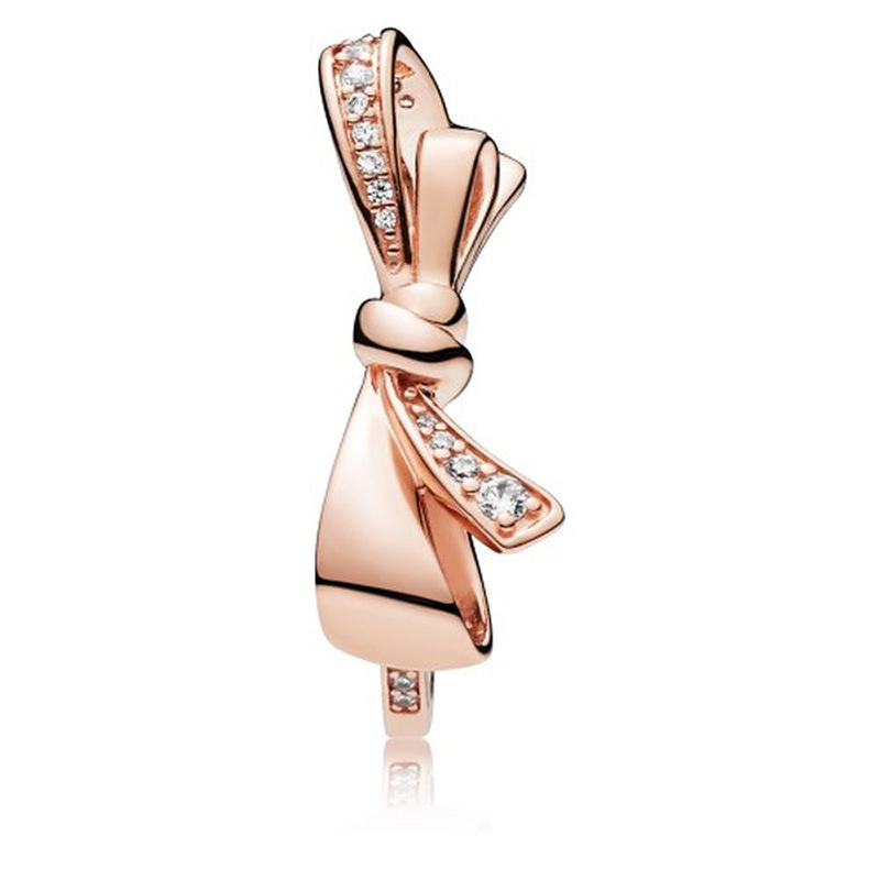 pandora rose brilliant bow ring