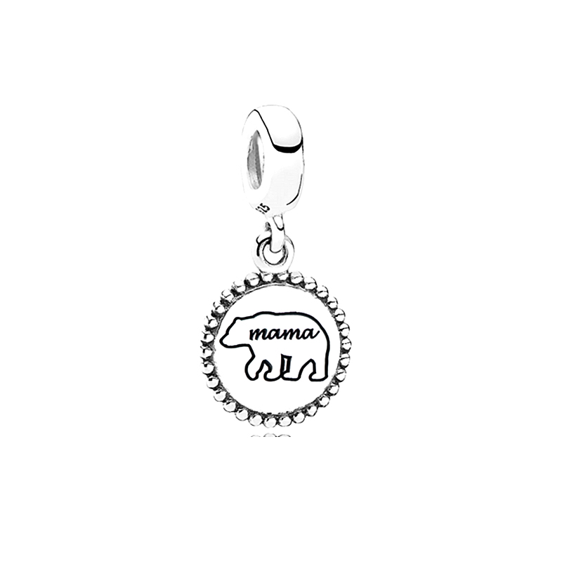 pandora mama bear dangle charm protective mom