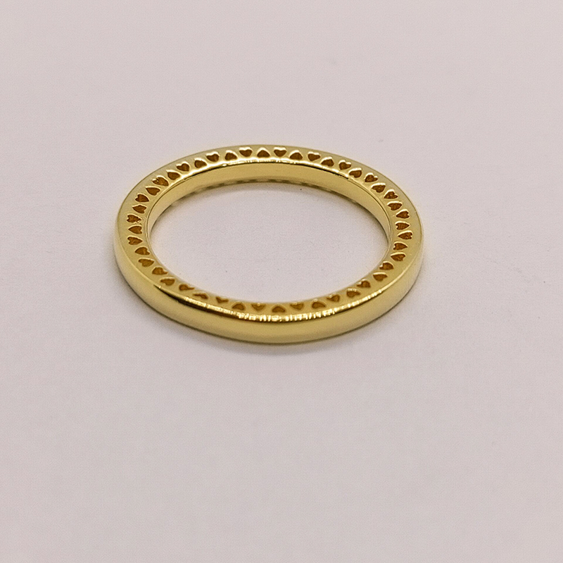 pandora classic hearts of pandora gold ring