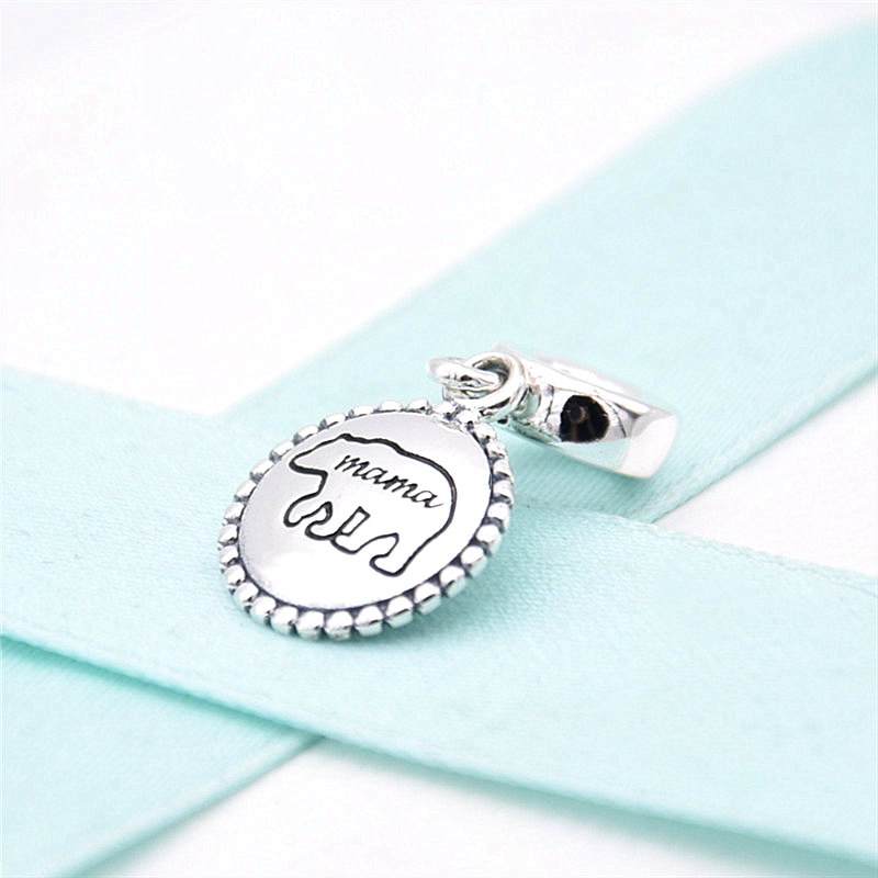 pandora mama bear dangle charm protective mom