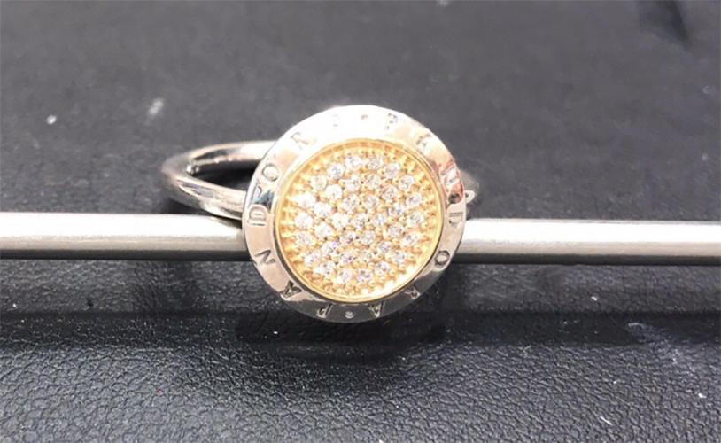 pandora ring 2-tone signature