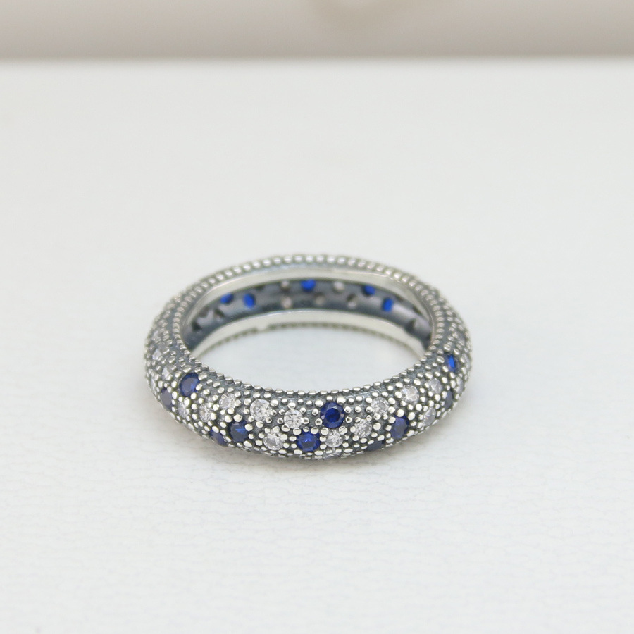 pandora cosmic stars ring - 925 sterling silver band sparkle