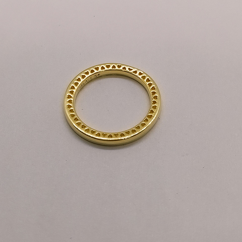 pandora classic hearts of pandora gold ring