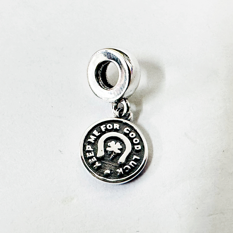 pandora lucky penny pendant charm item rare s925