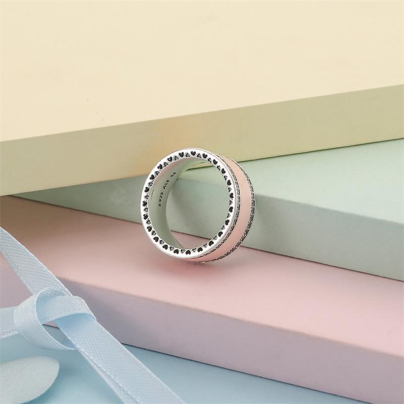 pandora silver cz ring