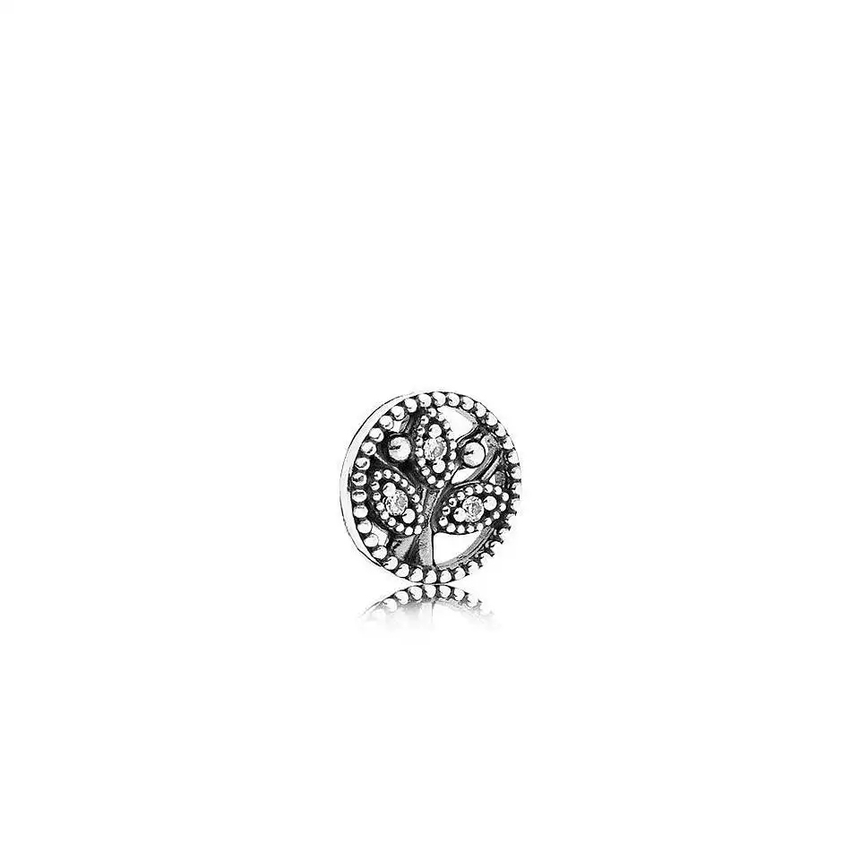 pandora sparkling family tree petite floating locket charm