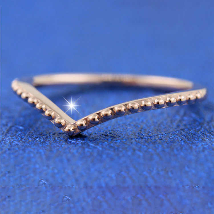 pandora rose beaded wish ring