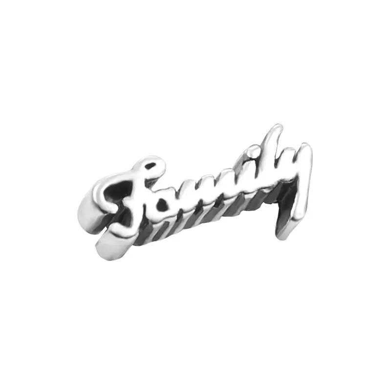 pandora silver family script petite floating locket charm