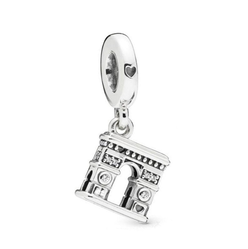 pandora s925 ale sterling silver arc de triomphe charm