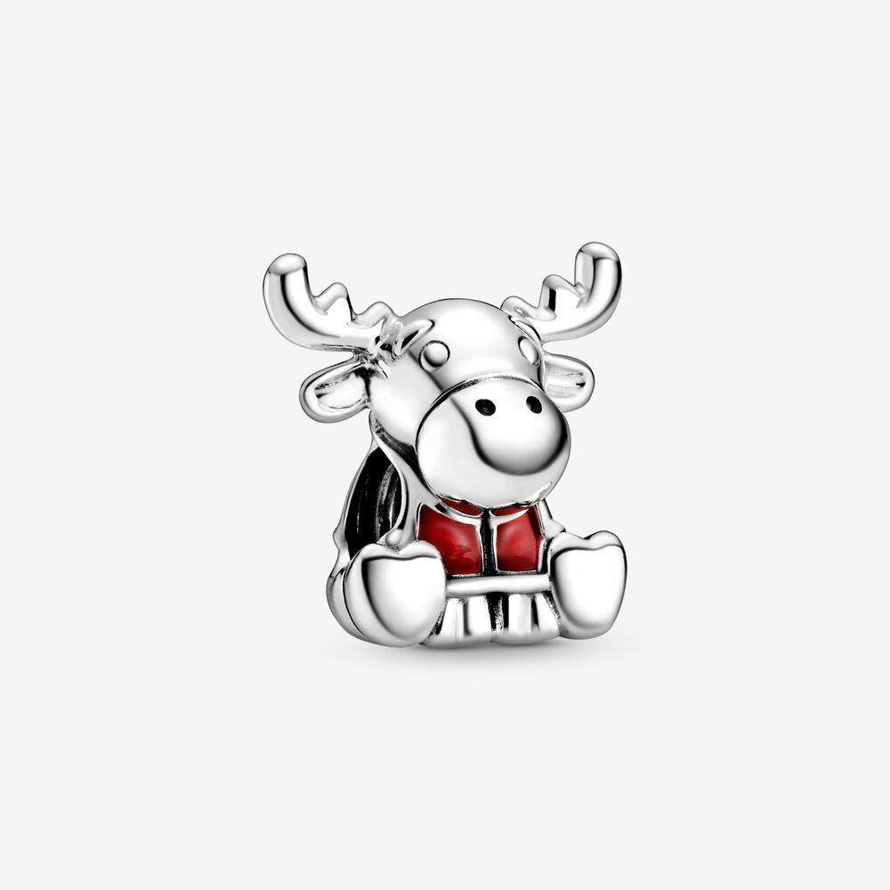 pandora charm sterling silver ale s925 canada moose maple leaf
