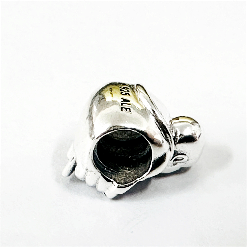 meditation smiling buddha & pouch 925 ale pandora charm