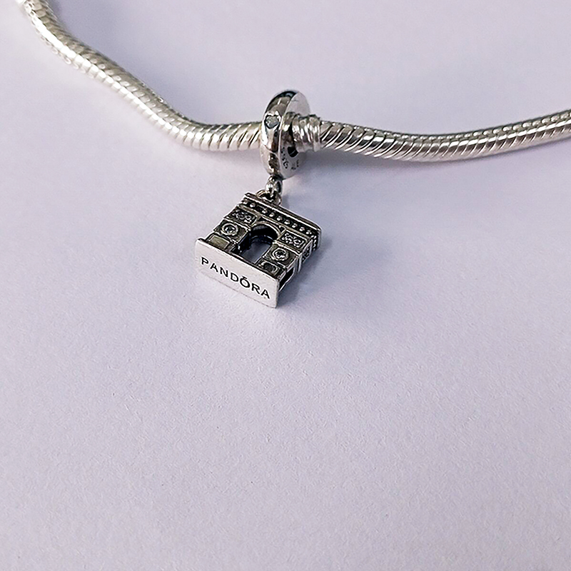 pandora s925 ale sterling silver arc de triomphe charm