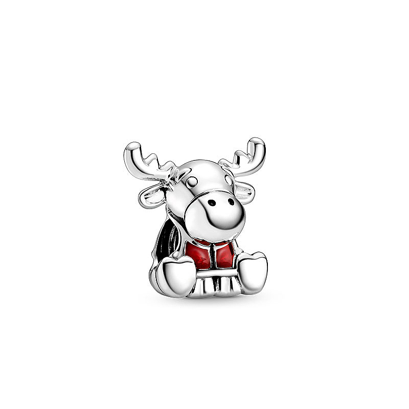pandora charm sterling silver ale s925 canada moose maple leaf