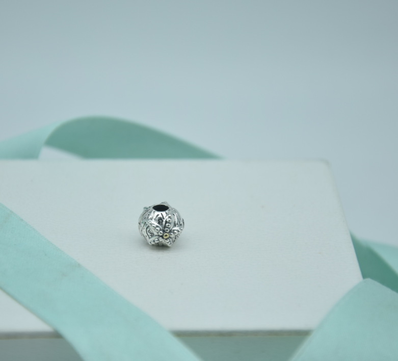 starfish pandora silver gold clip charm