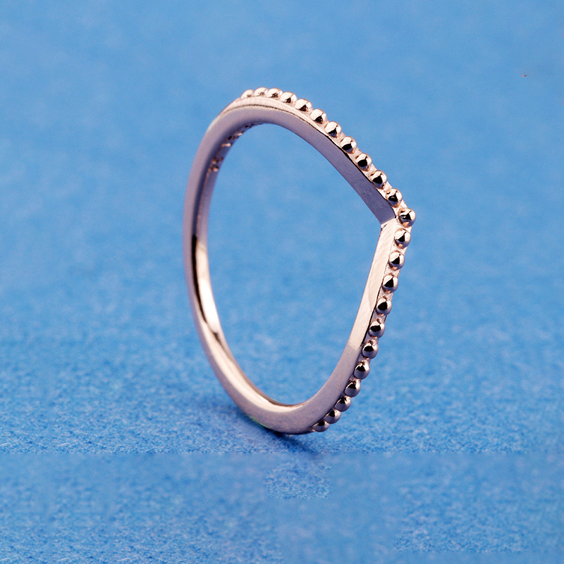 pandora rose beaded wish ring