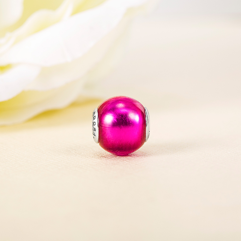 passion pandora essence synthetic ruby charm bead