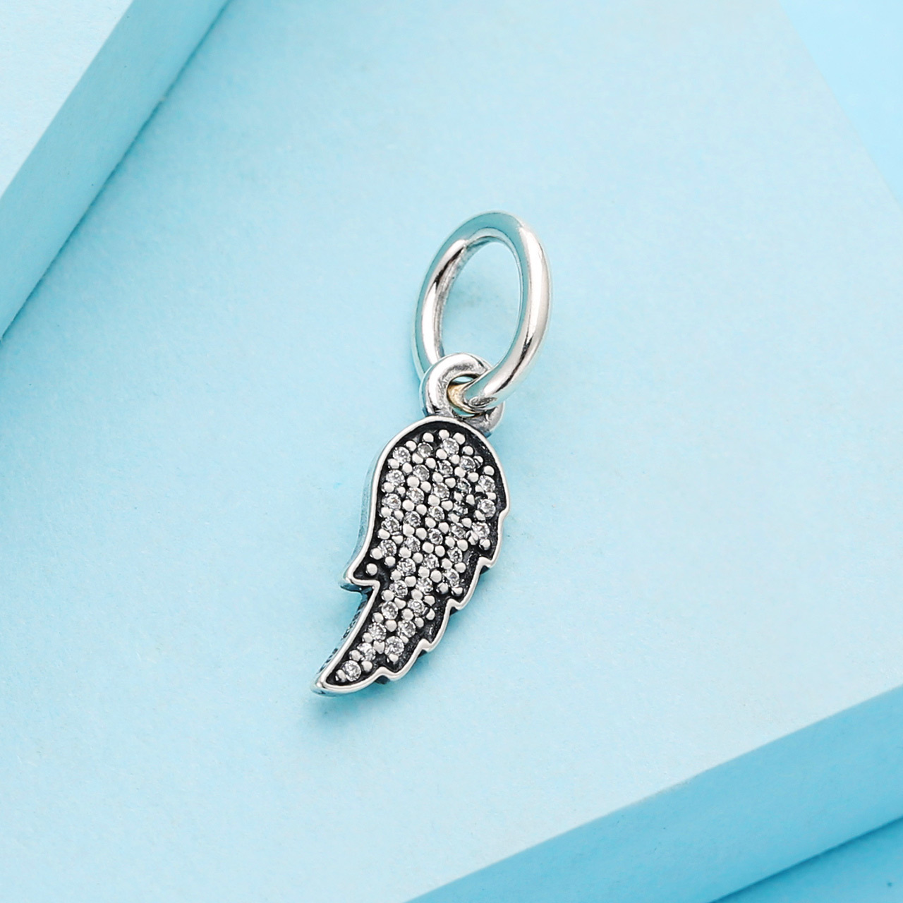pandora symbol of guidance clear cz charm
