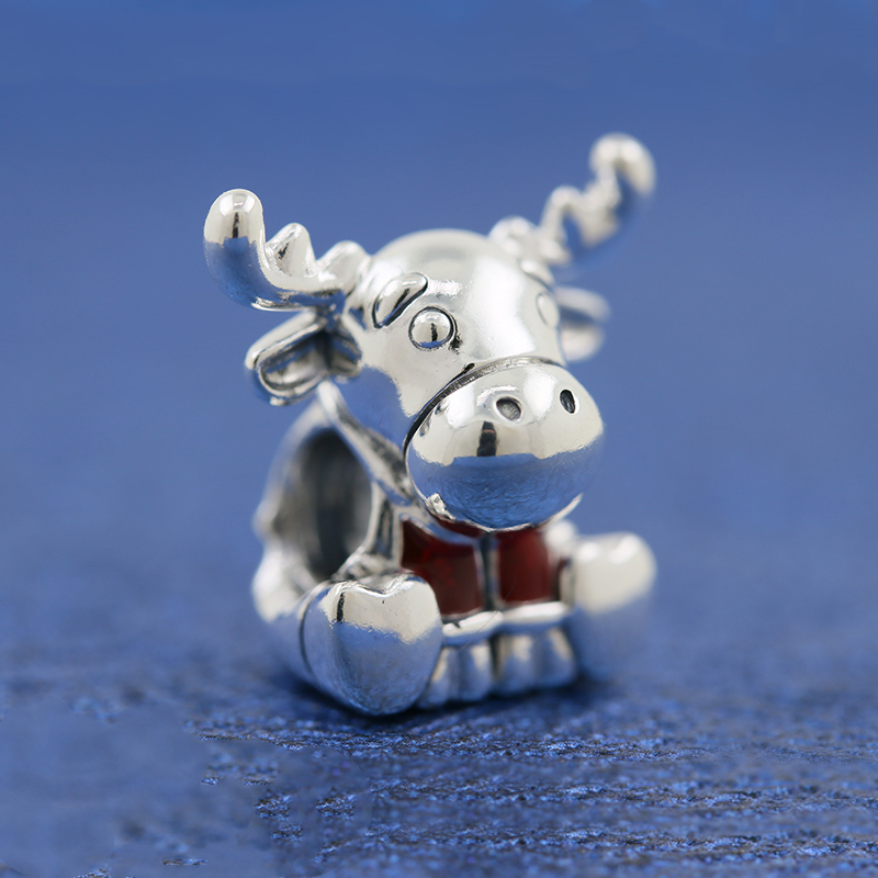 pandora charm sterling silver ale s925 canada moose maple leaf