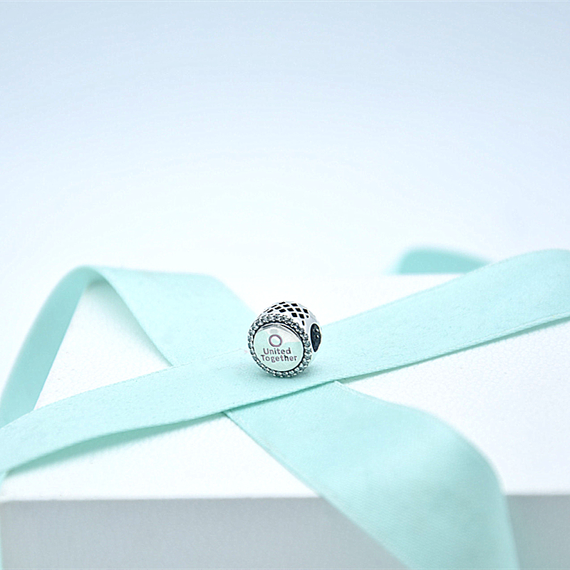 pandora silver charm united together