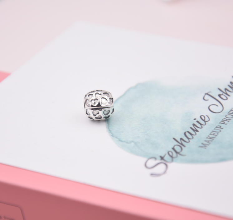 pandora charm showered with love clip