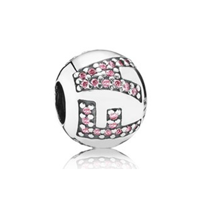pandora charm surrounded by faith w tag & suede pouch