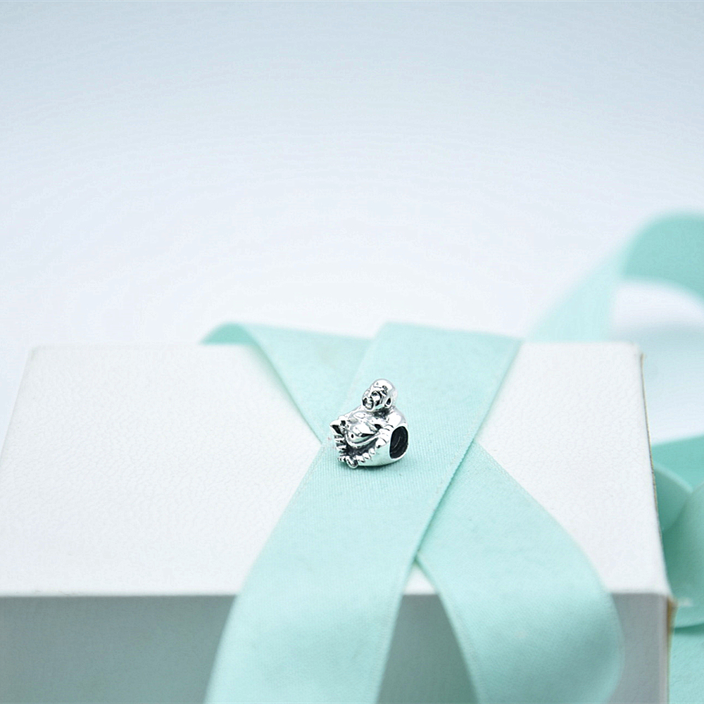 meditation smiling buddha & pouch 925 ale pandora charm
