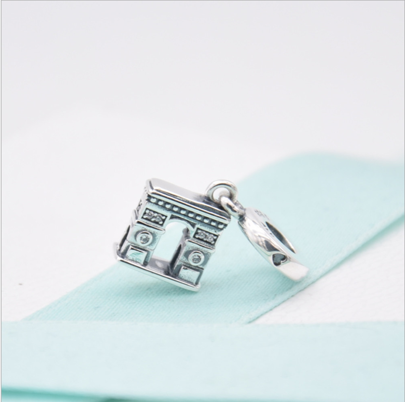 pandora s925 ale sterling silver arc de triomphe charm