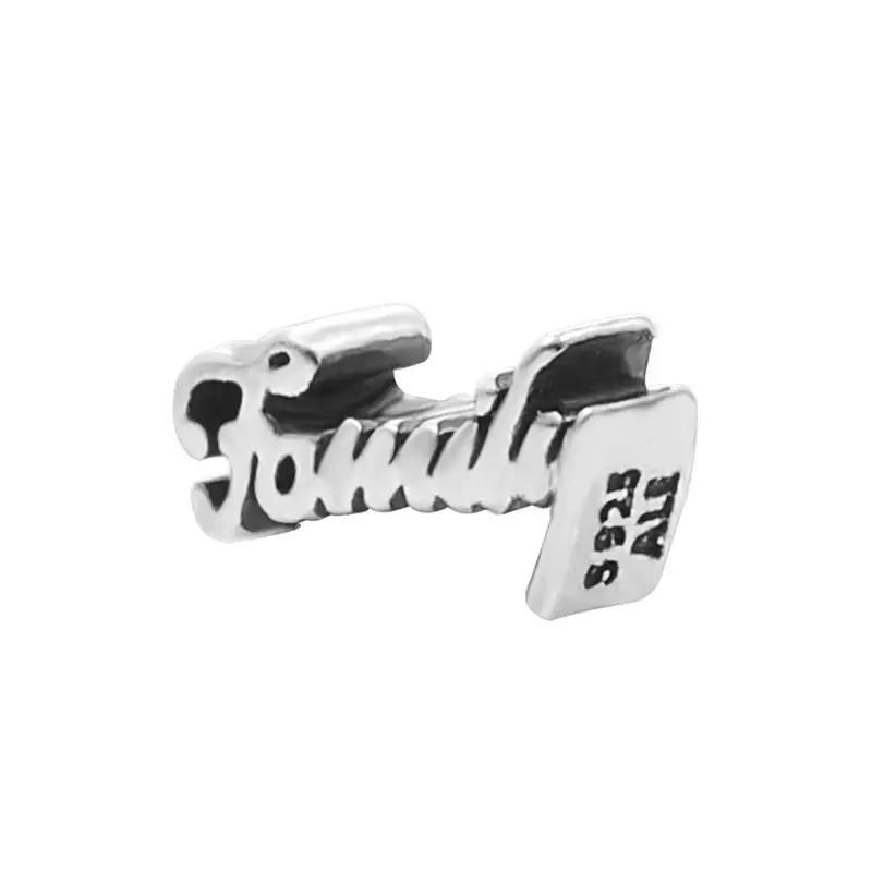 pandora silver family script petite floating locket charm