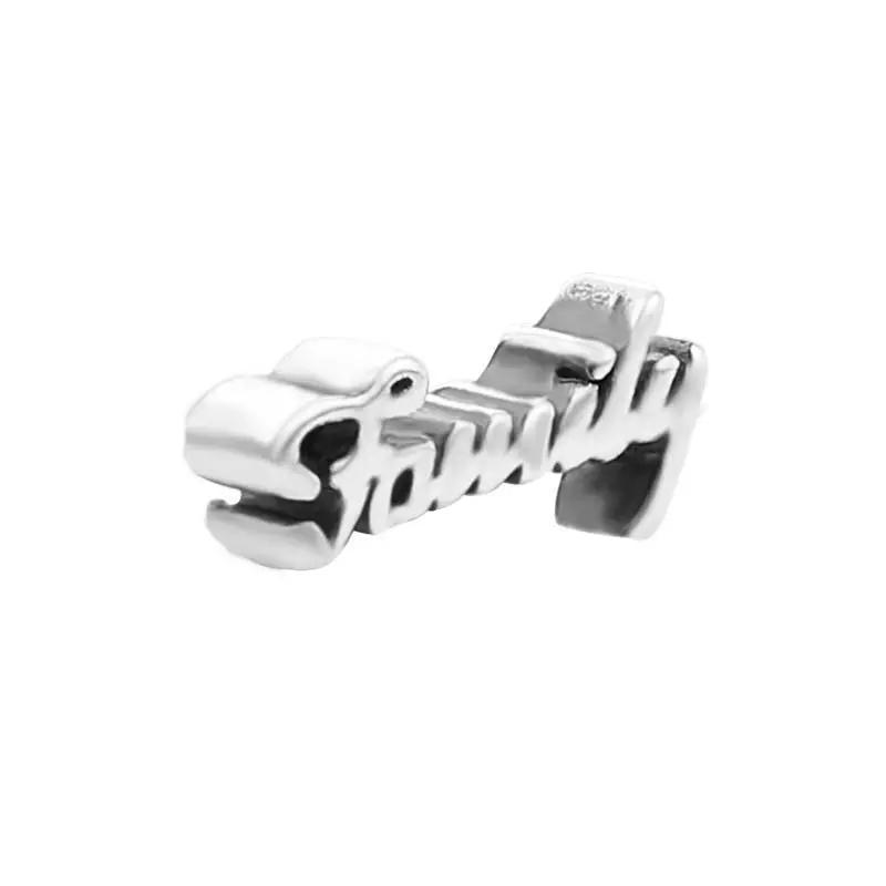 pandora silver family script petite floating locket charm
