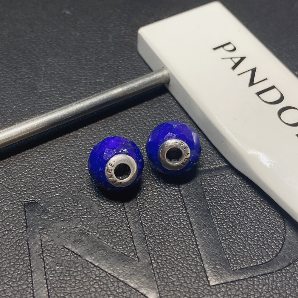 pandora essence peace charm blue lapis lazuli charm