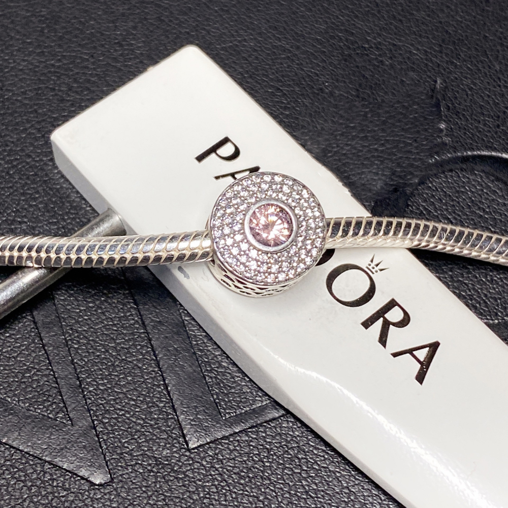 pandora charm radiant splendor pink blush