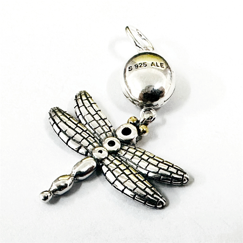 pandora stunning rare dragonfly sterling silver s925
