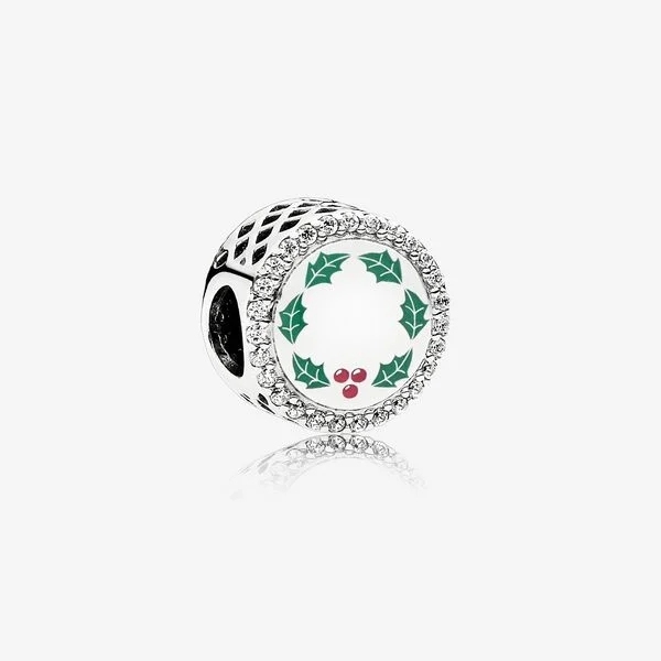 pandora silver all i want 4 christmas bead
