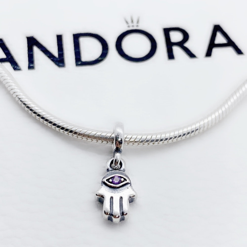 pandora me mini charm pendant hand sterling silver