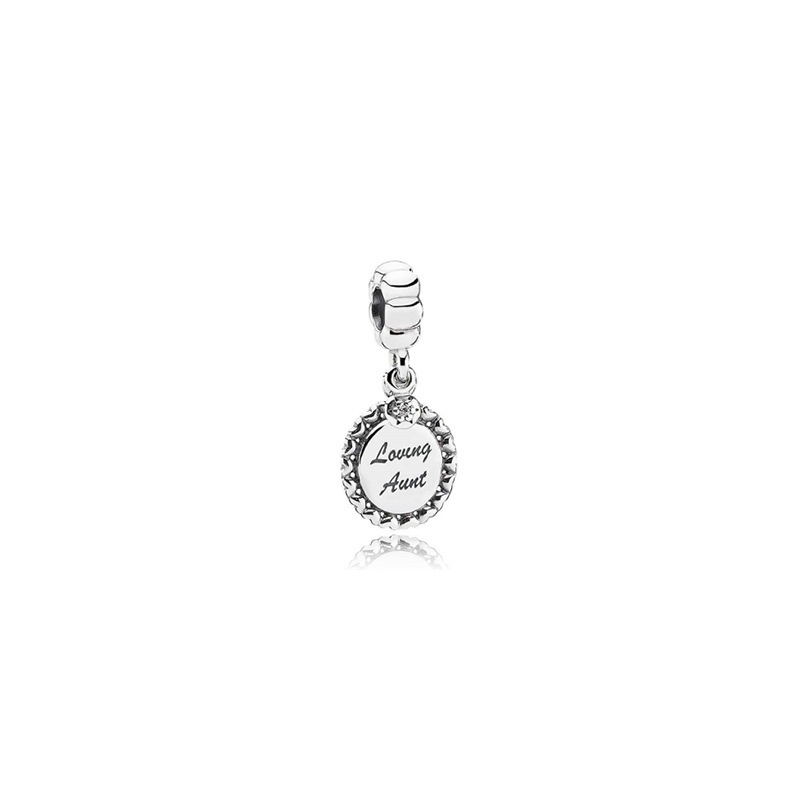 pandora, loving aunt bracelet pendant charm