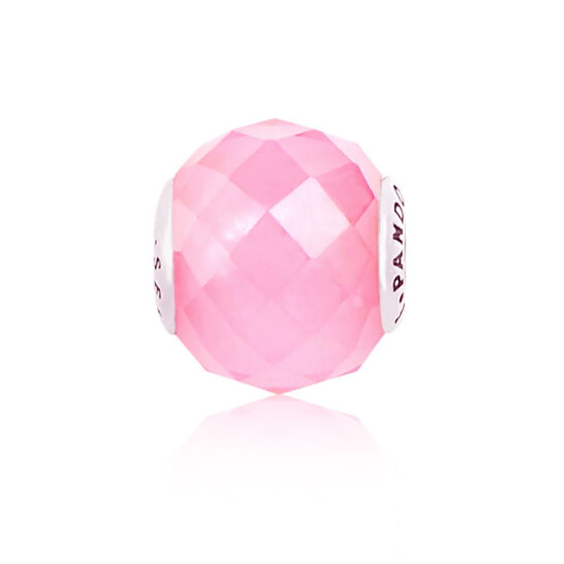 pandora essence collection pink faceted sensitivity charm