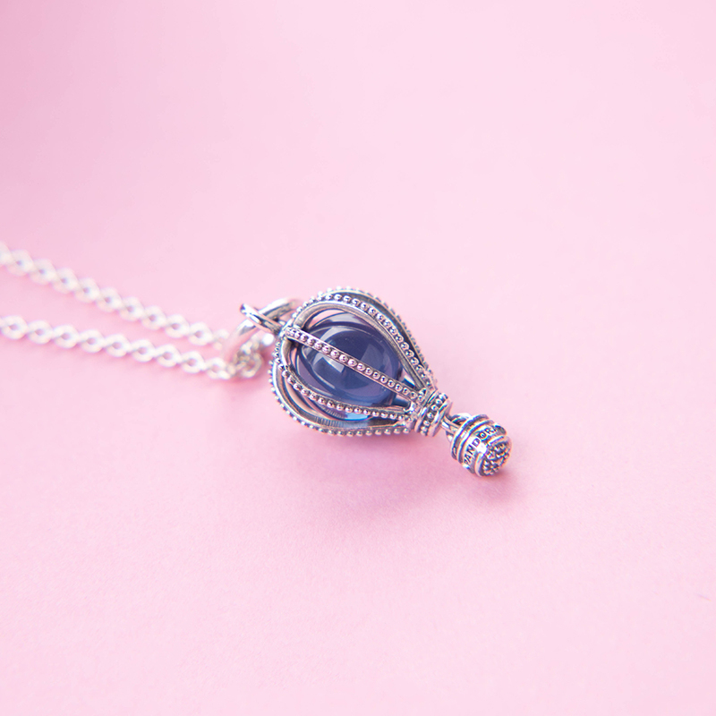 pandora necklace clavicle chain female 925 silver dream balloon necklace -45