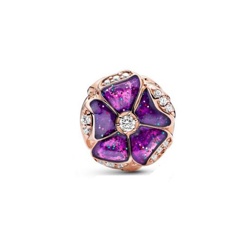 pandora  rose purple flower ale met