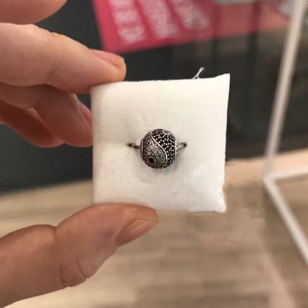 pandora essence collection sterling silver balance bead