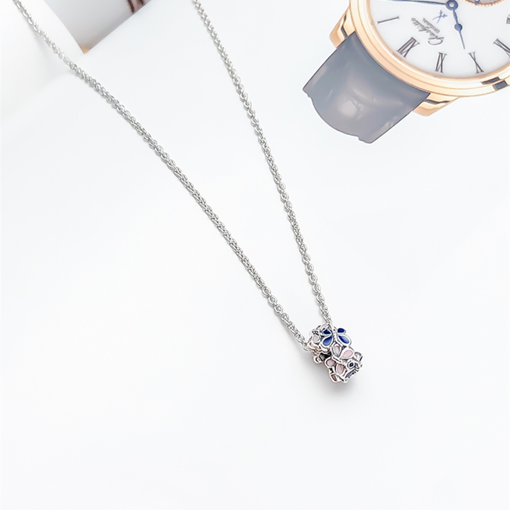 pandora necklace butterfly arrangement spacer-45cm