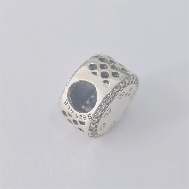pandora silver all i want 4 christmas bead