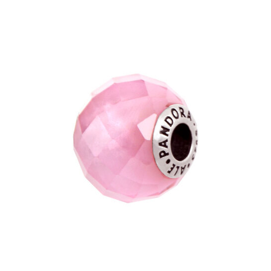 pandora essence collection pink faceted sensitivity charm