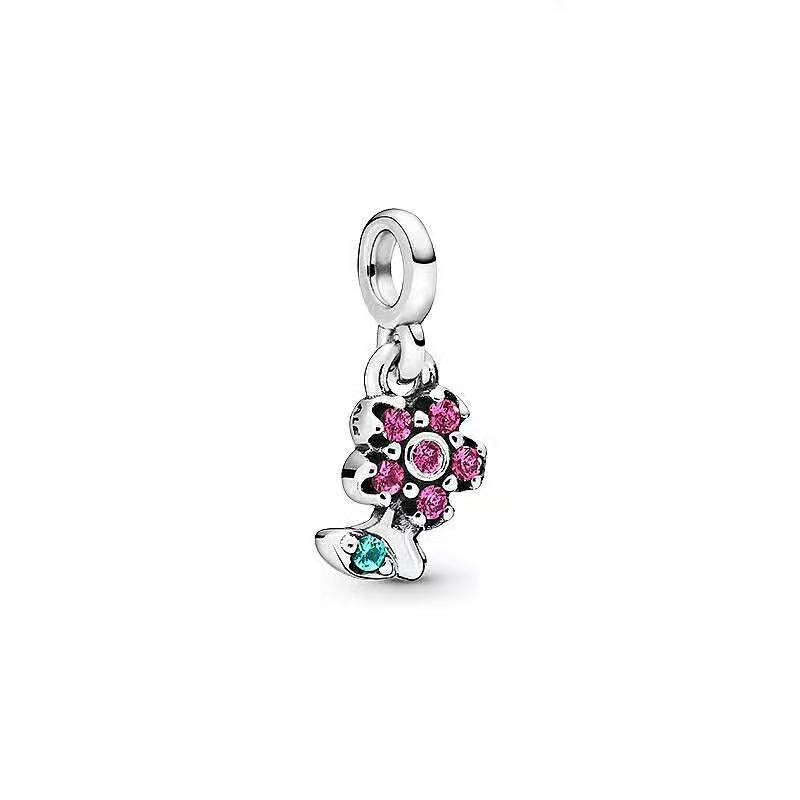 pandora me charm my pretty flower dangle blossoming life