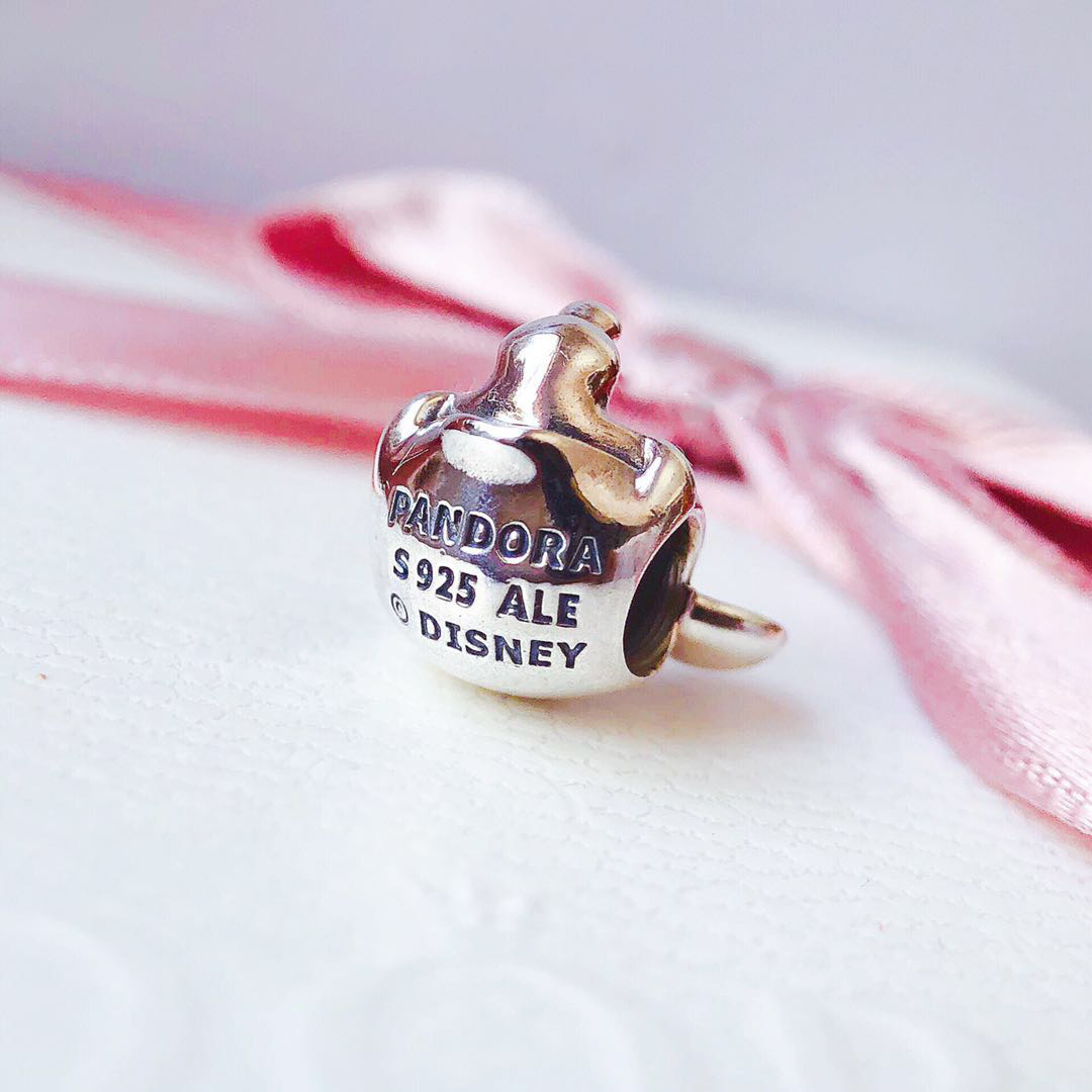 pandora silver s925 ale parks minnie portrait charm