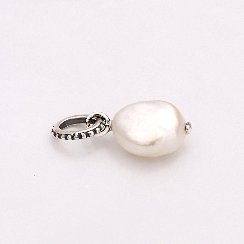 pandora schmuck silber-anhänger süßwasser-barockzuchtperle