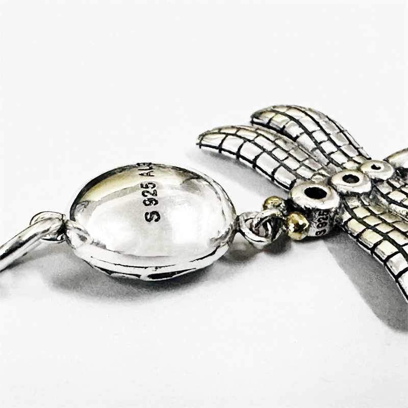 pandora stunning rare dragonfly sterling silver s925